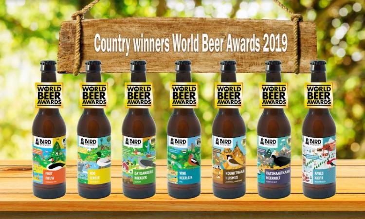 Bird Brewery awards tijdens World Beer Awards 2019
